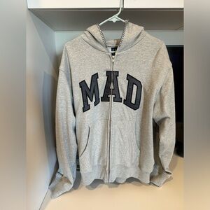 Mad happy x Gap zip up sweater